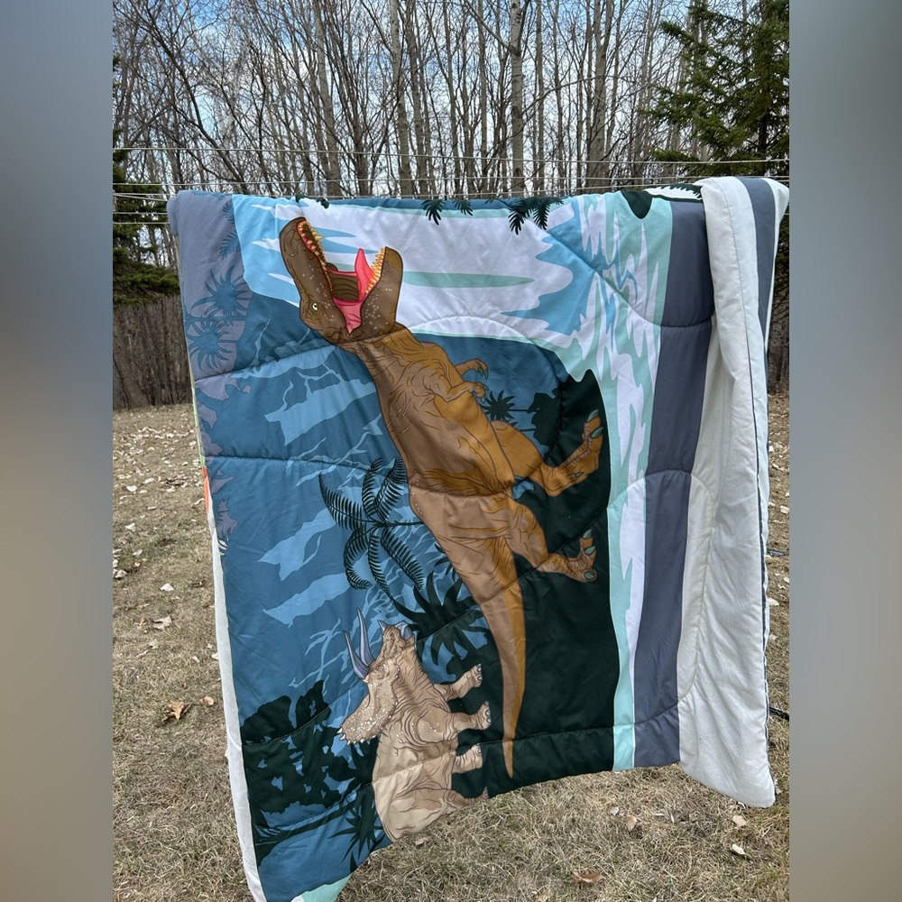 Jurassic world twin size sleeping bag